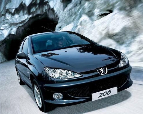 Coque de clé Peugeot 206