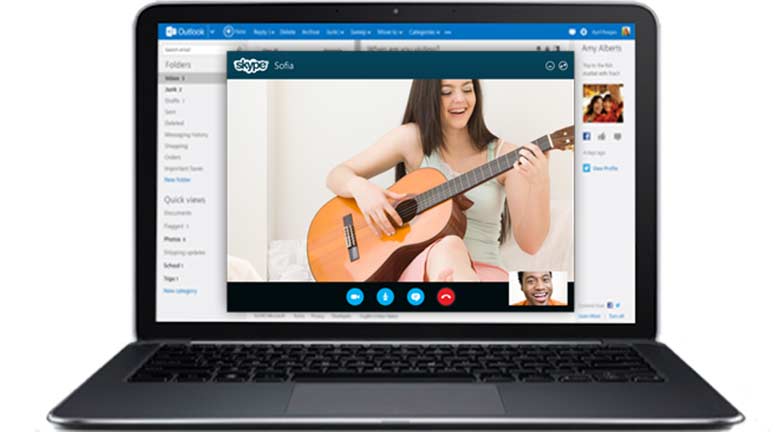 Vidéo conférence avec Skype