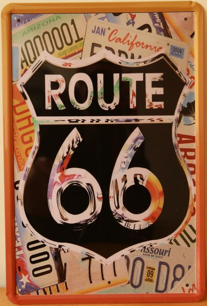 Plaque Route 66