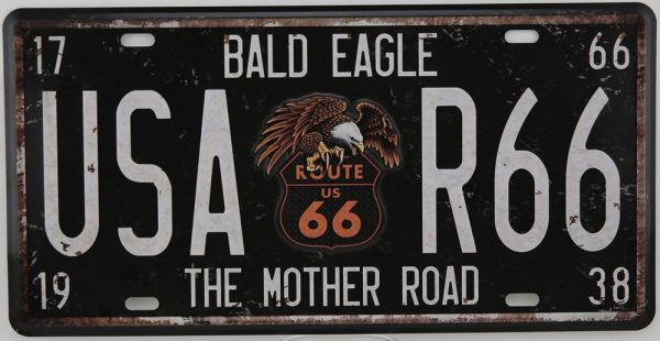 Plaque Route 66