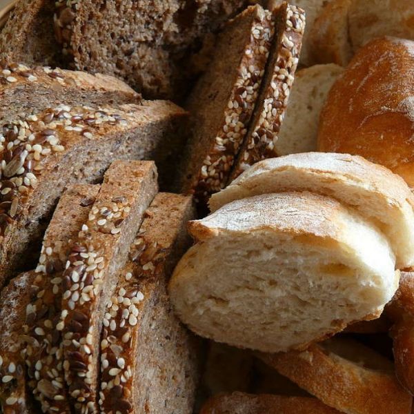 pain blanc et pain complet